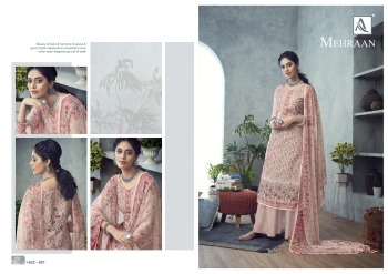 Alok Suits Mehraan Muslin Digital Print Salwar Kameez catalog