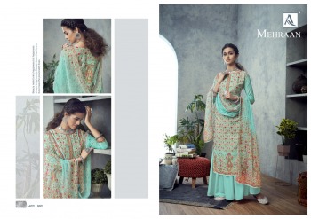 Alok Suits Mehraan Muslin Digital Print Salwar Kameez catalog