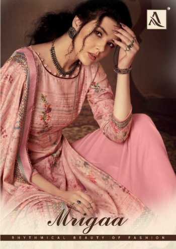 Alok Suits mrigaa Wool pashmina Winter Salwar Kameez