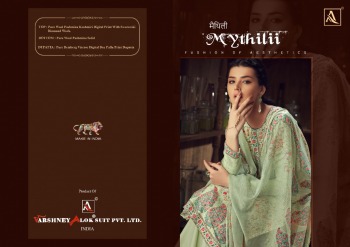 Alok Suits mythilli pashmina Suits catalog wholesaler