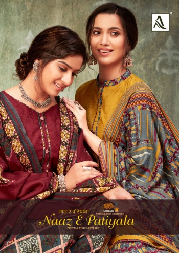 Alok Suits Naaz E patiyala Pashmina Winter Salwar Kameez