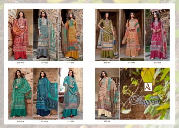 Alok Suits Nagmaa Zam print Salwar Kameez wholesaler