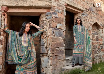 Alok Suits Nagmaa Zam print Salwar Kameez wholesaler