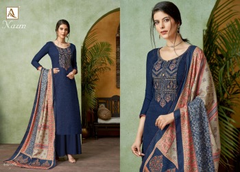 Alok Suits Nazm Pashmina Winter Salwar Kameez wholesaler