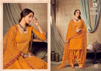 Alok Suits Nusrat E Patiyala Punjabi Dress Material