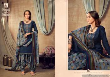 Alok Suits Nusrat E Patiyala Punjabi Dress Material