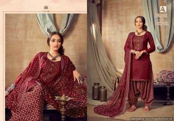 Alok Suits Nusrat E Patiyala Punjabi Dress Material