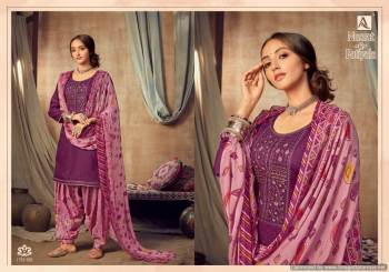 Alok Suits Nusrat E Patiyala Punjabi Dress Material