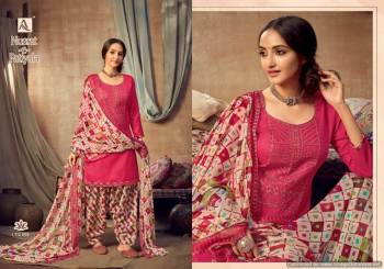 Alok Suits Nusrat E Patiyala Punjabi Dress Material