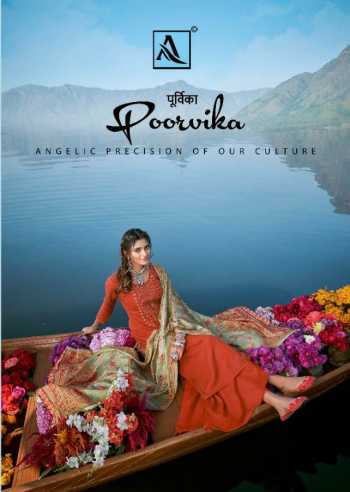 Alok Suits Poorvika Pashmina Salwar Kameez wholesaler
