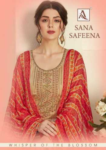 Alok Suits Sana Safinaz Zam Cotton Salwar Kameez Wholesaler