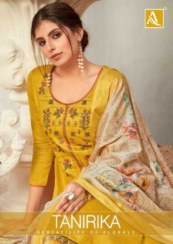 Alok Suits Tanirika jam Cotton Salwar Kameez wholesaler