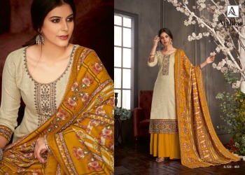 Alok Suits Veditaa Pashmina Salwar Kameez wholesaler