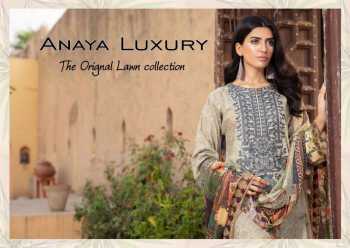 Anaya Luxury lawn pakistani dress catalog wholesaler