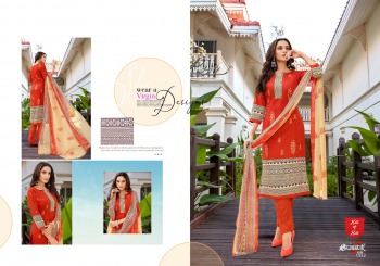 Anmol tex Swastik pro vol 43 Crape Suits wholesaler