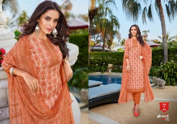 Anmol tex Swastik pro vol 43 Crape Suits wholesaler