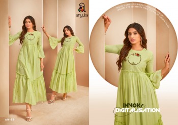 Anyuka Blush mal Cotton kurtis wholesaler