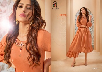 Anyuka Blush mal Cotton kurtis wholesaler