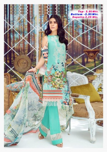 Apna Cotton Aaliya Karachi vol 5 pakistani dress material