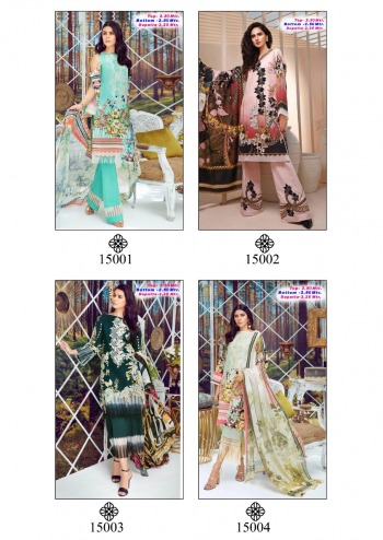 Apna Cotton Aaliya Karachi vol 5 pakistani dress material