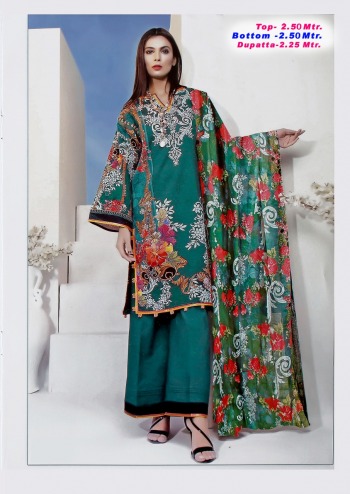 Apna Cotton Aaliya Karachi vol 5 pakistani dress material