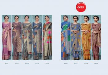 Apple Navibhu vol 5 Cotton Silk Saree buy wholesale price