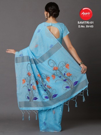 Apple Savitri vol 1 and 2 Cotton Silk Saree buy wholesale Price