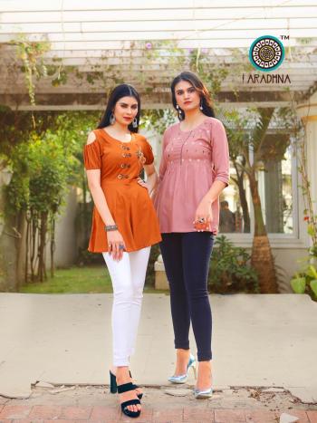 Aradhna Classic vol 6 Rayon Western top wholesaler