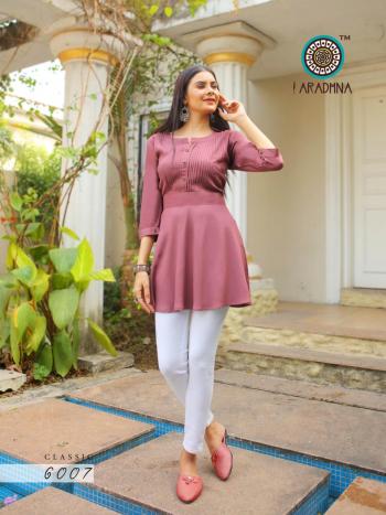 Aradhna Classic vol 6 Rayon Western top wholesaler