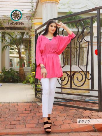 Aradhna Classic vol 6 Rayon Western top wholesaler