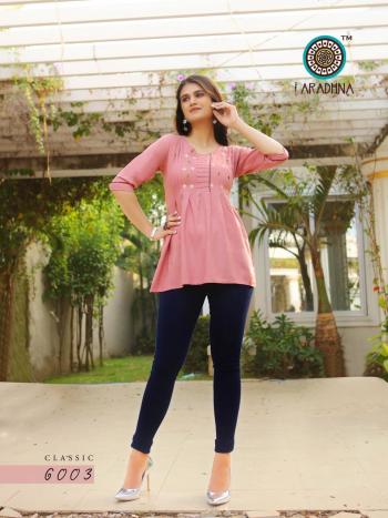 Aradhna Classic vol 6 Rayon Western top wholesaler