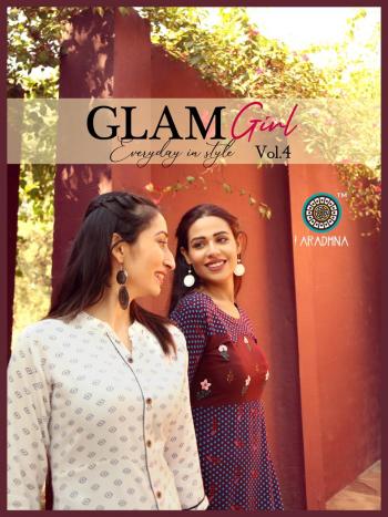 Aradhna Glam Girl vol 4 Rayon kurtis wholesaler