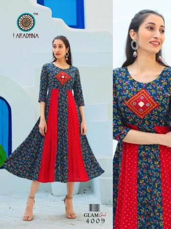 Aradhna Glam Girl vol 4 Rayon kurtis wholesaler