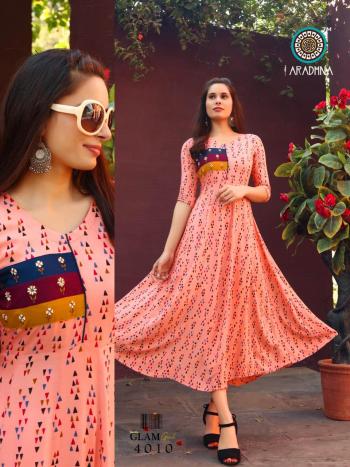 Aradhna Glam Girl vol 4 Rayon kurtis wholesaler