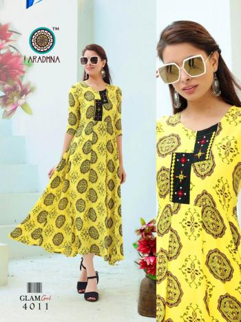 Aradhna Glam Girl vol 4 Rayon kurtis wholesaler