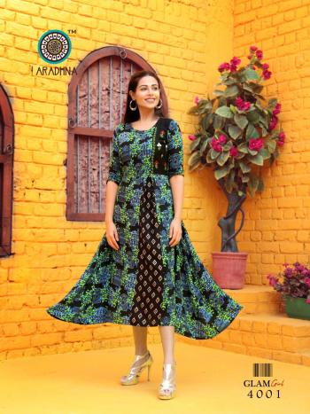 Aradhna Glam Girl vol 4 Rayon kurtis wholesaler