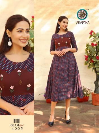 Aradhna Glam Girl vol 4 Rayon kurtis wholesaler