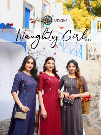 Aradhna Naughty Girl vol 1 Rayon Kurtis buy wholesale price