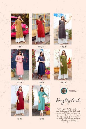 Aradhna Naughty Girl vol 1 Rayon Kurtis buy wholesale price