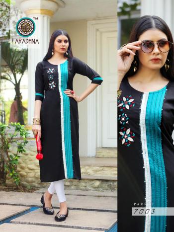 Aradhna Parrot vol 7 Rayon kurtis catalog wholesaler