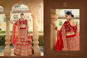 Arya Design Pratha Velvet Wedding Lehenga Choli