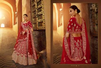 Arya Design Pratha Velvet Wedding Lehenga Choli