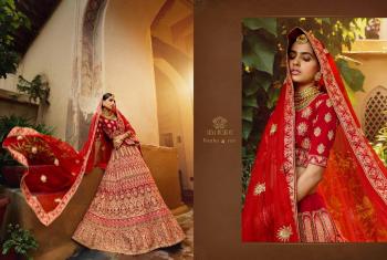 Arya Design Pratha Velvet Wedding Lehenga Choli