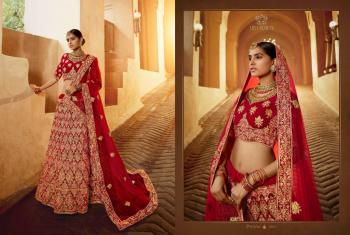 Arya Design Pratha Velvet Wedding Lehenga Choli