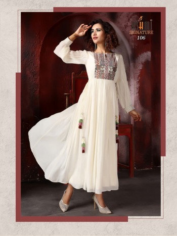 Ashmi Ayesha Chinon Chiffon kurtis wholesaler