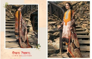 Asifa Nabeel lawn Collection vol 3 cambric pakistani Suits