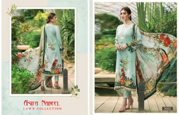 Asifa Nabeel lawn Collection vol 3 cambric pakistani Suits