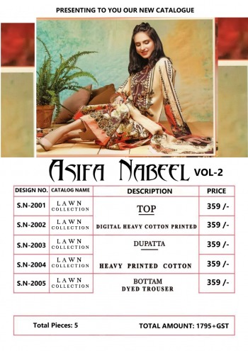 Asifa-nabeel-vol-2-Lawn-pakistani-dress-wholesale-Price-3