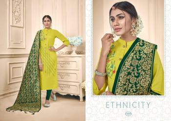 AVC Raas Cotton Churidar Dress Material Catalog wholesaler