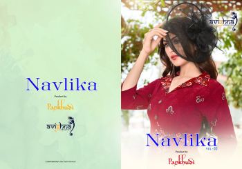 Avighna Navlika Rayon casual wear kurtis wholesaler